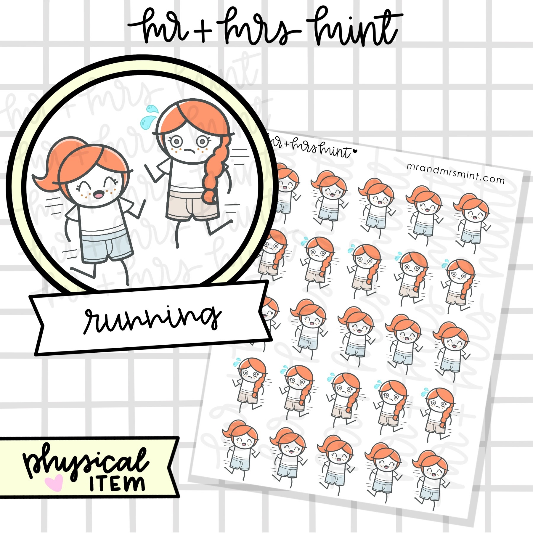 Period Tracking Planner Stickers / Appointments Reminder Stickers